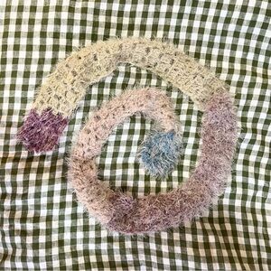 🍎 Vintage Mohair Skinny Scarf 🍎